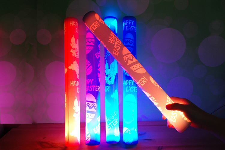 闪光海棉棒LED加油棒（个性定制）